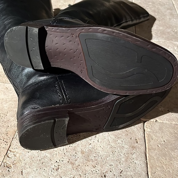 Franco Sarto® Meyer Tall Leather Riding Boots- Size 8.5M WC - Picture 7 of 8